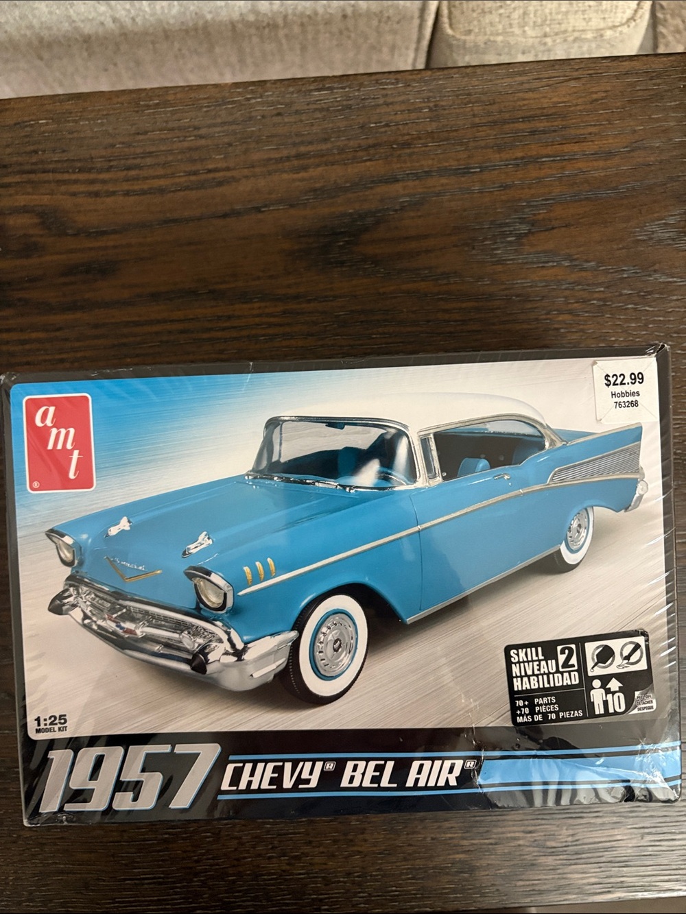 AMY 1957 Chevy Bel Air model car kit new